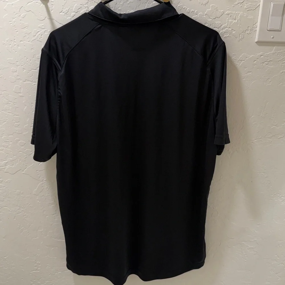 Nike Men's Washington Huskies Black and Gold Polo Shirt - XL